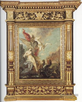 andromeda Symbolisme mythologique biblique Gustave Moreau Peinture à l'huile
